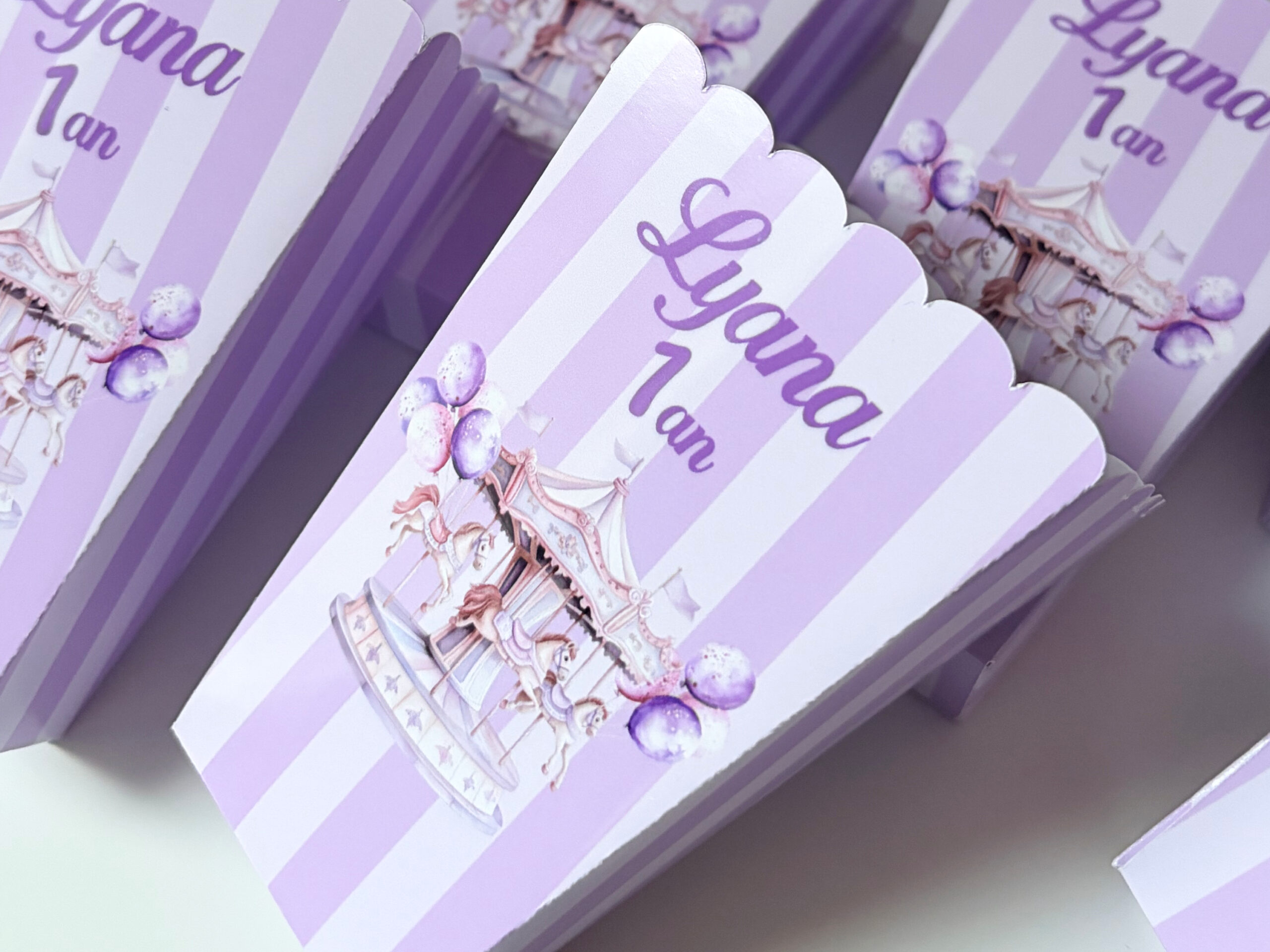 Confiseries - Thème Carrousel