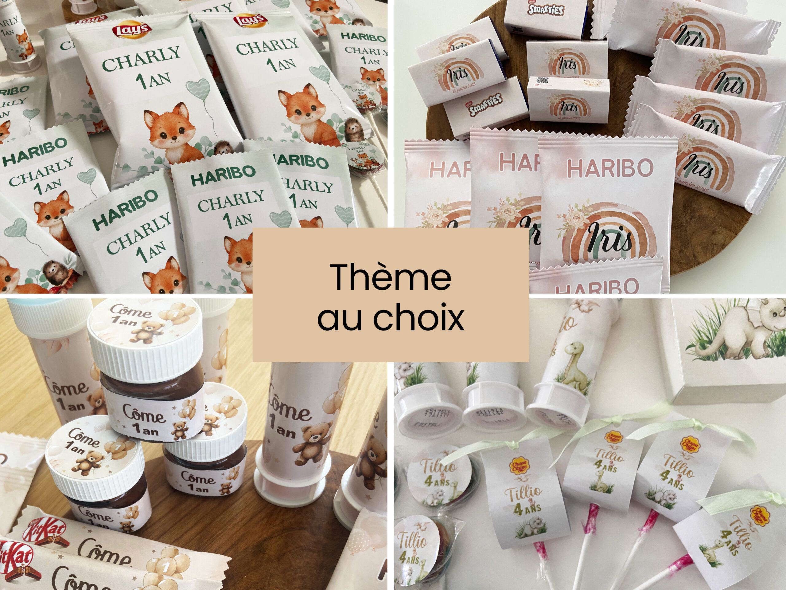 Confiseries - Thème au choix