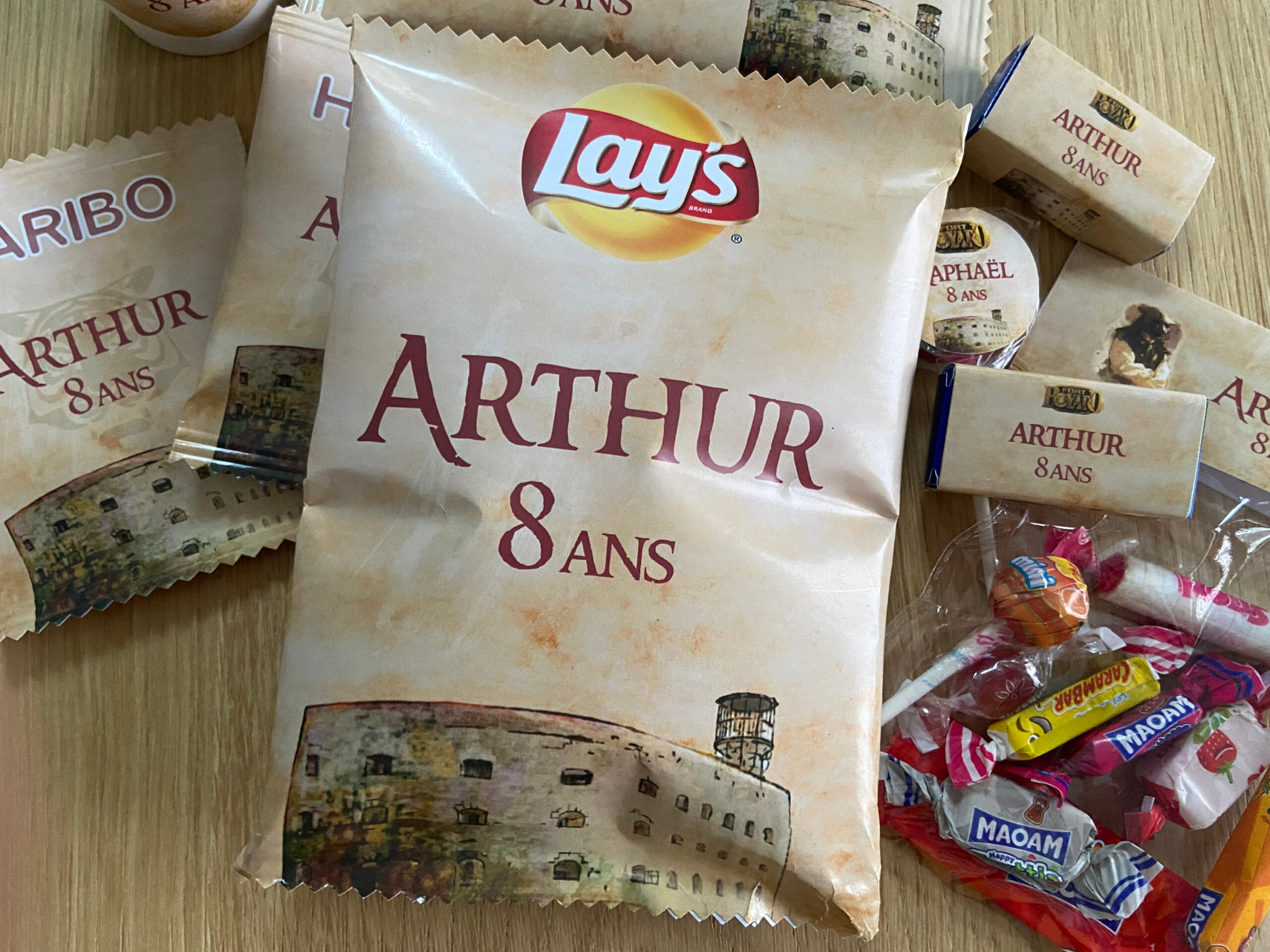 Confiseries - Thème Fort Boyard