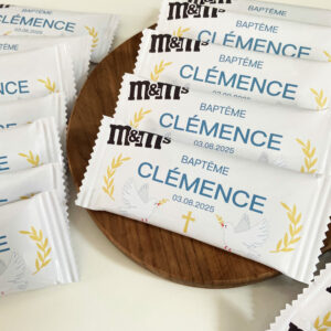 Confiseries Baptême - Thème Colombes