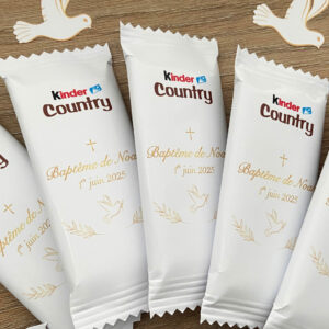 Confiseries Baptême - Thème doré