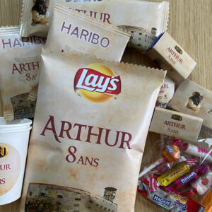 Confiseries personnalisées Thème Fort Boyard