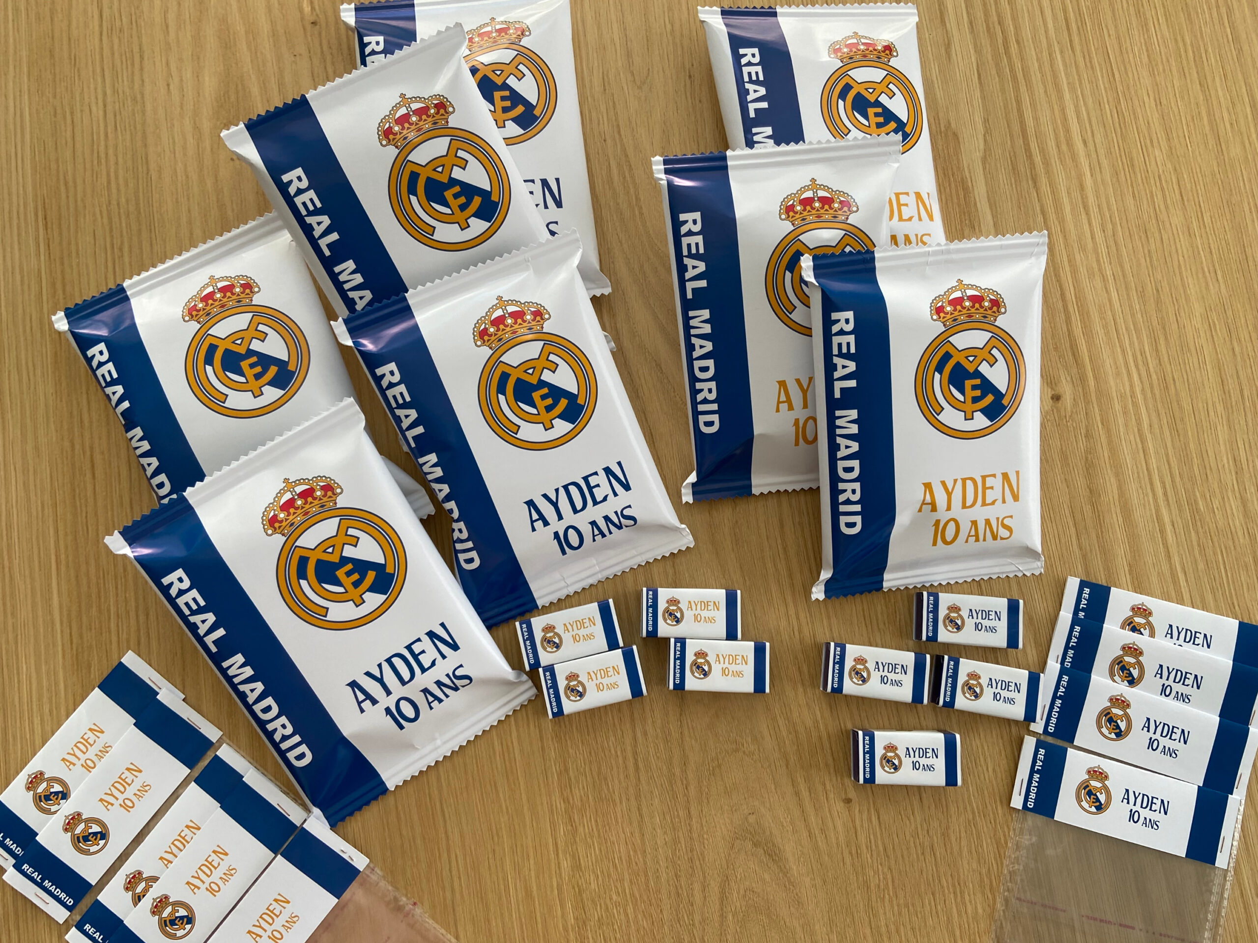 Confiseries - Thème Foot Real de Madrid