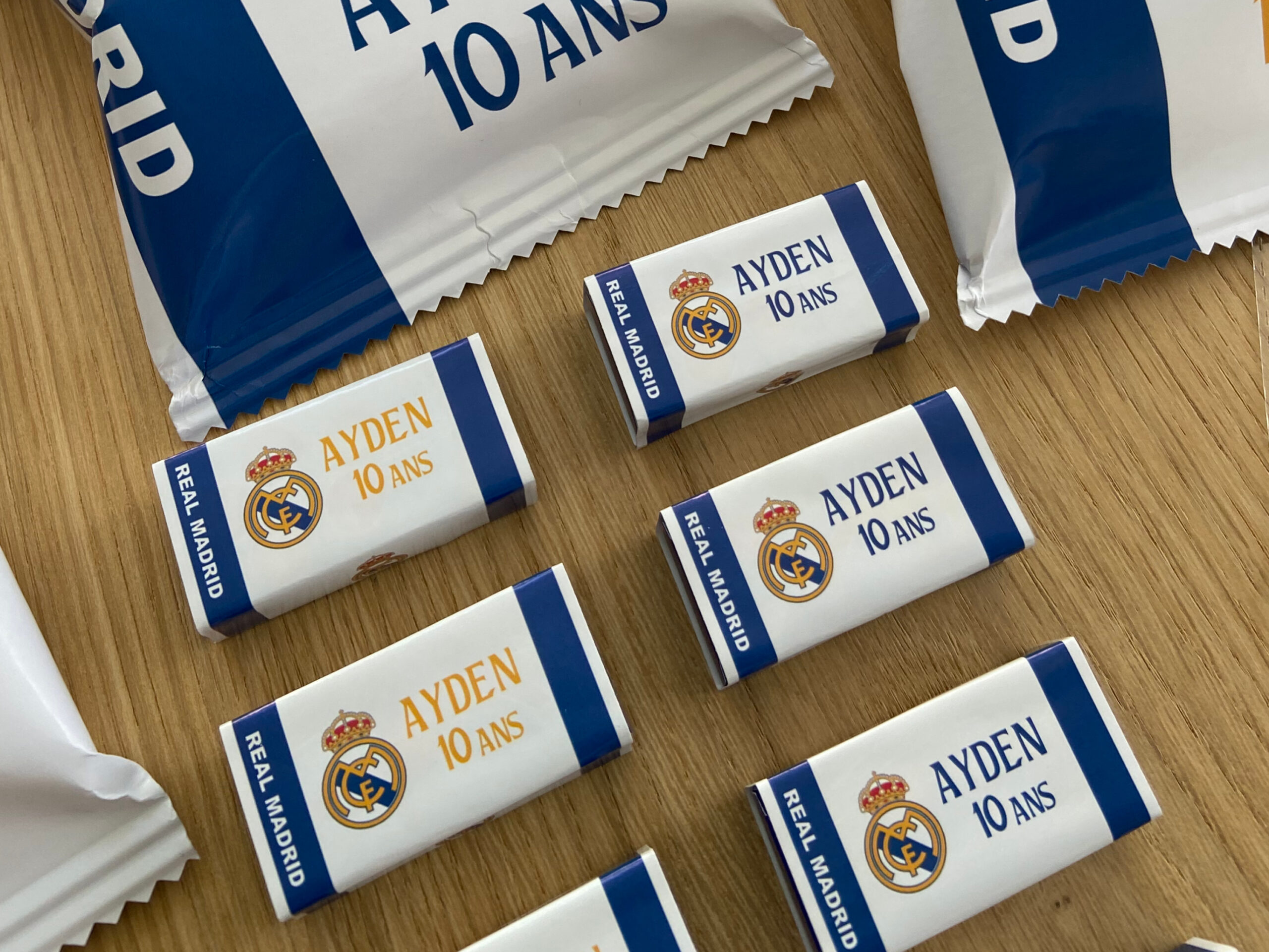 Confiseries - Thème Foot Real de Madrid