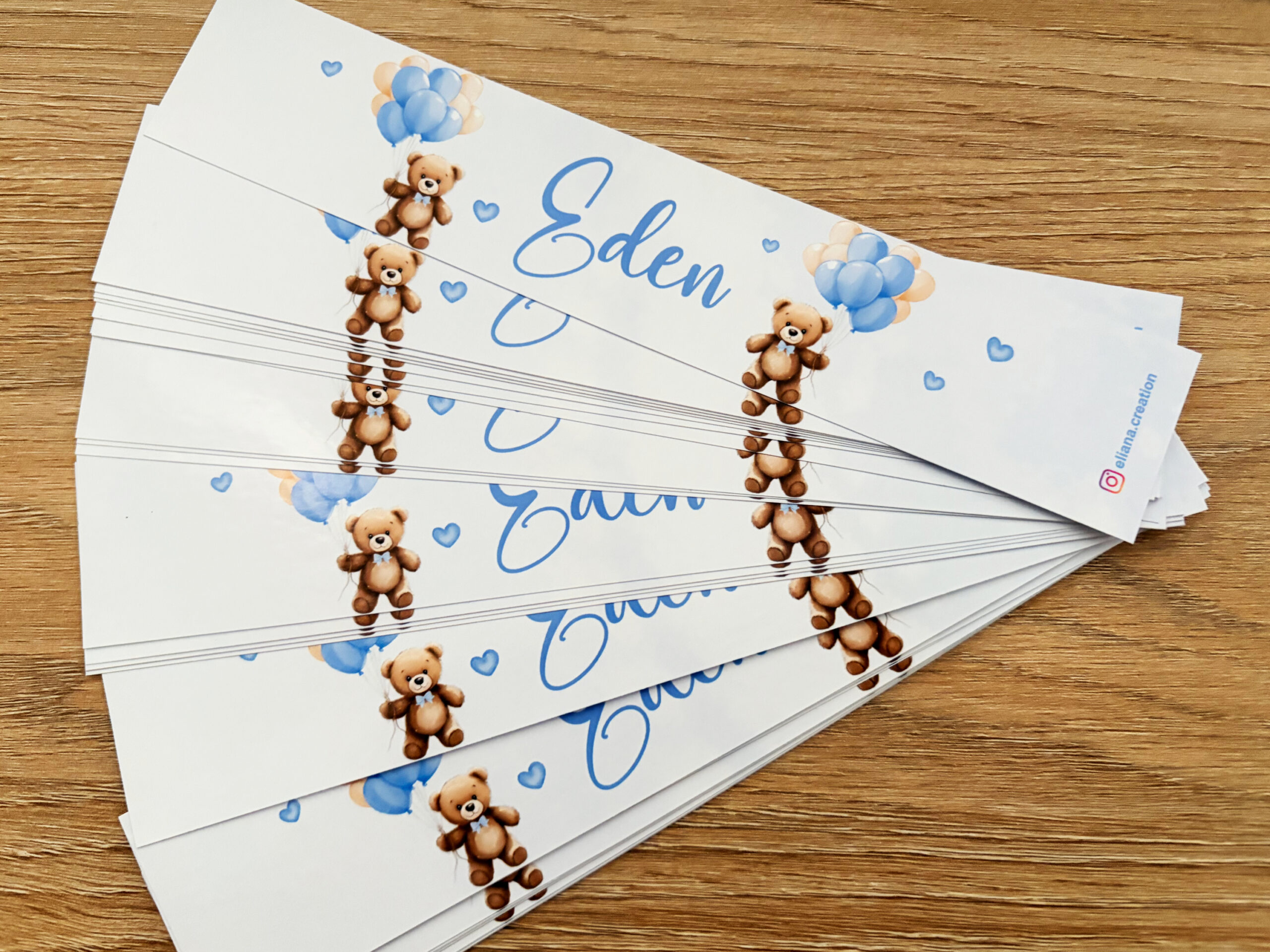 Confiserie - Thème Ourson bleu