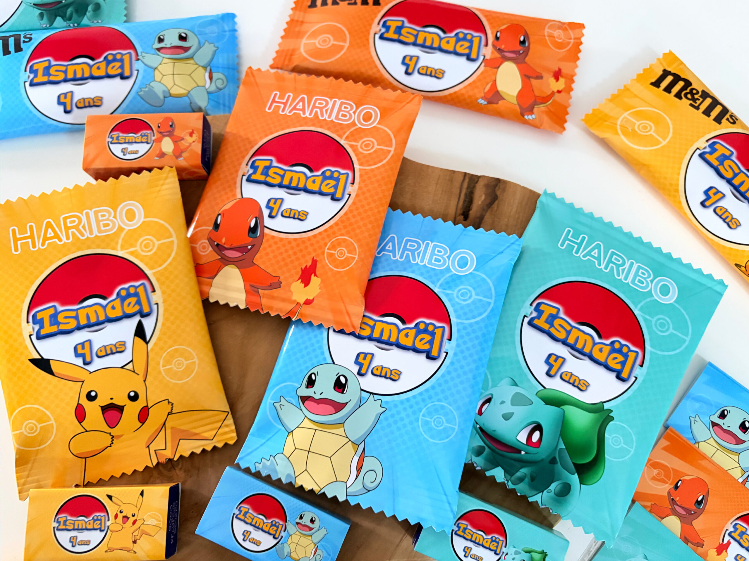 Confiseries - Thème Pokemon