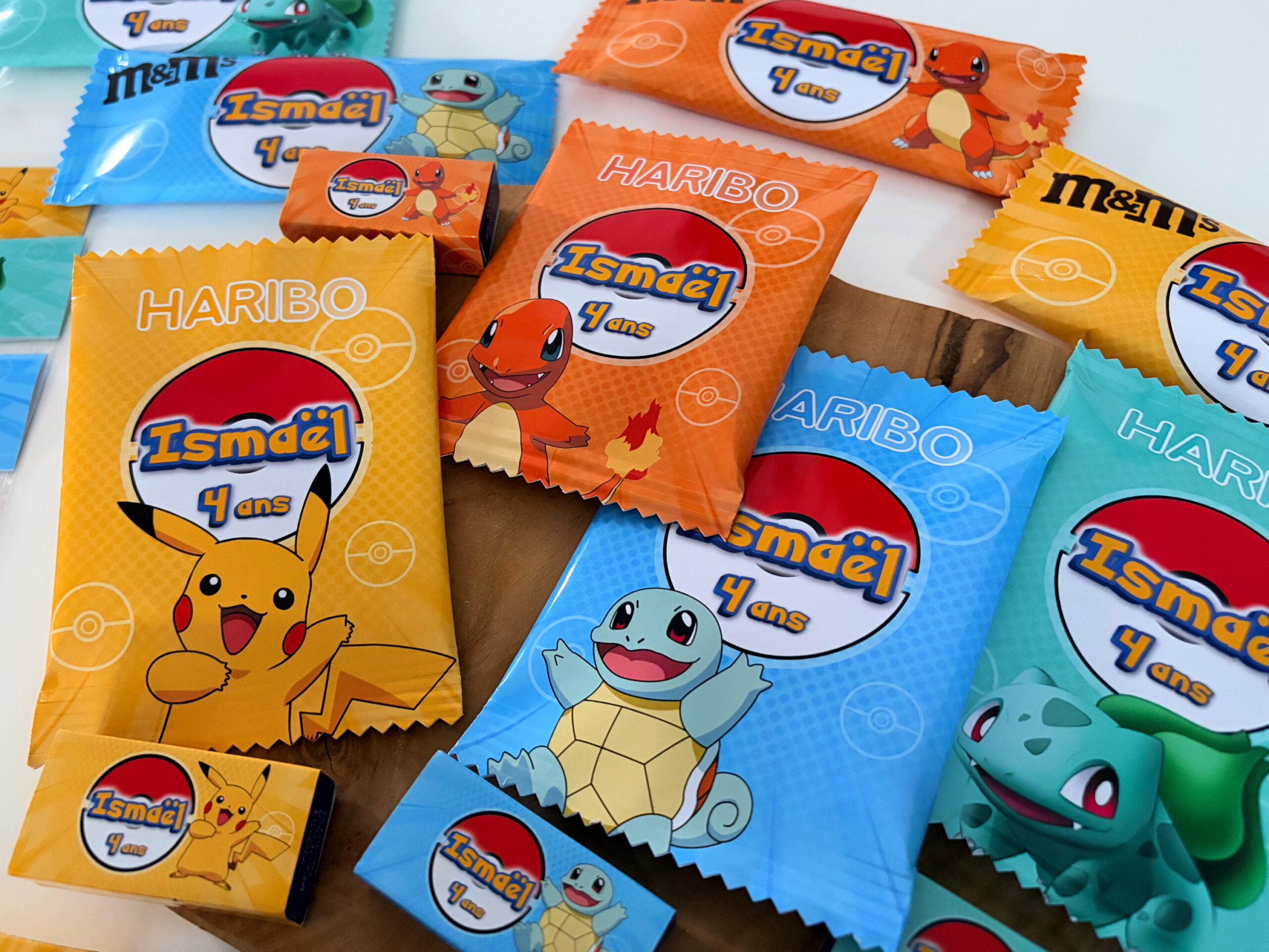 Confiseries - Thème Pokemon