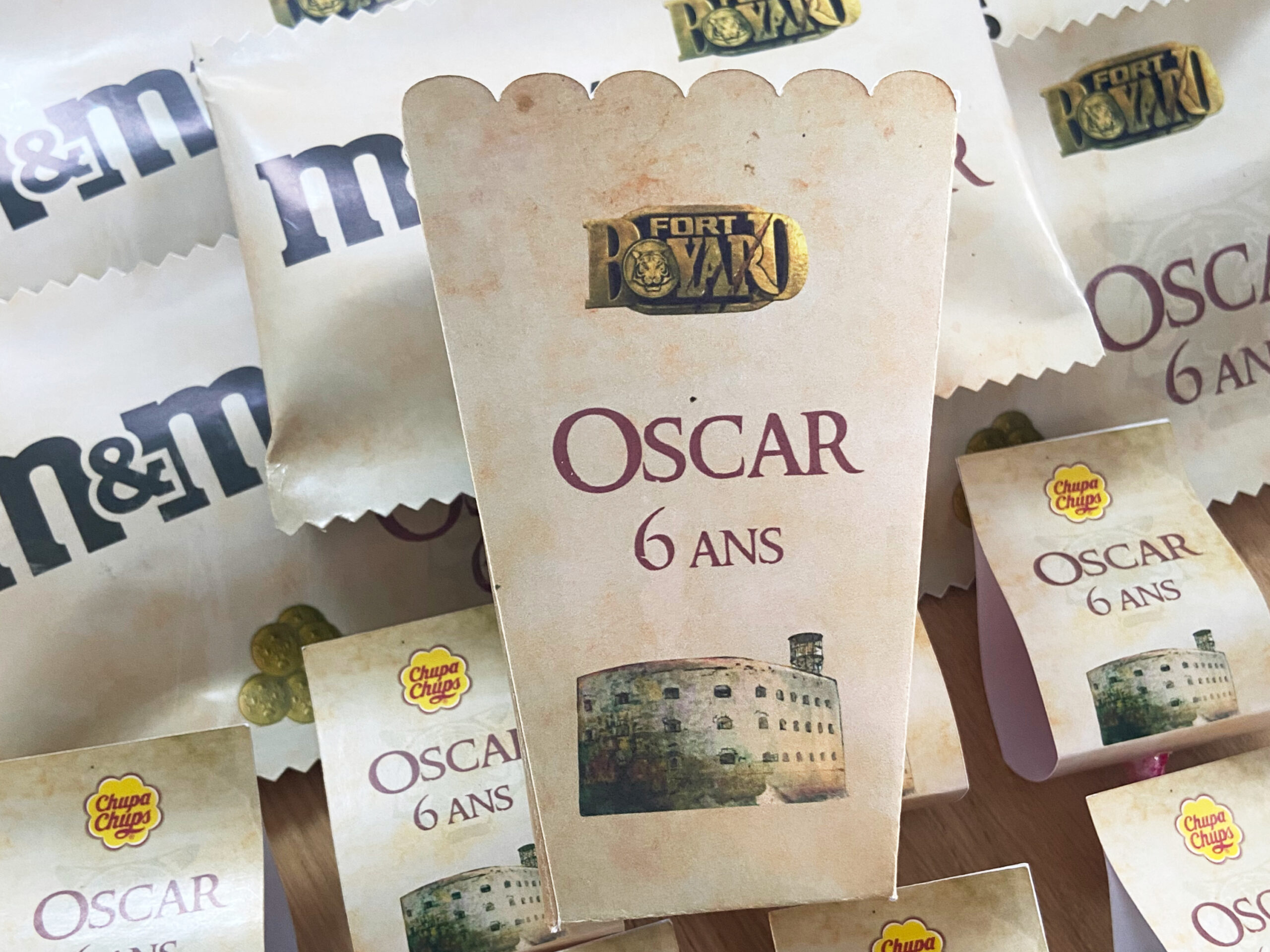 Confiseries - Thème Fort Boyard