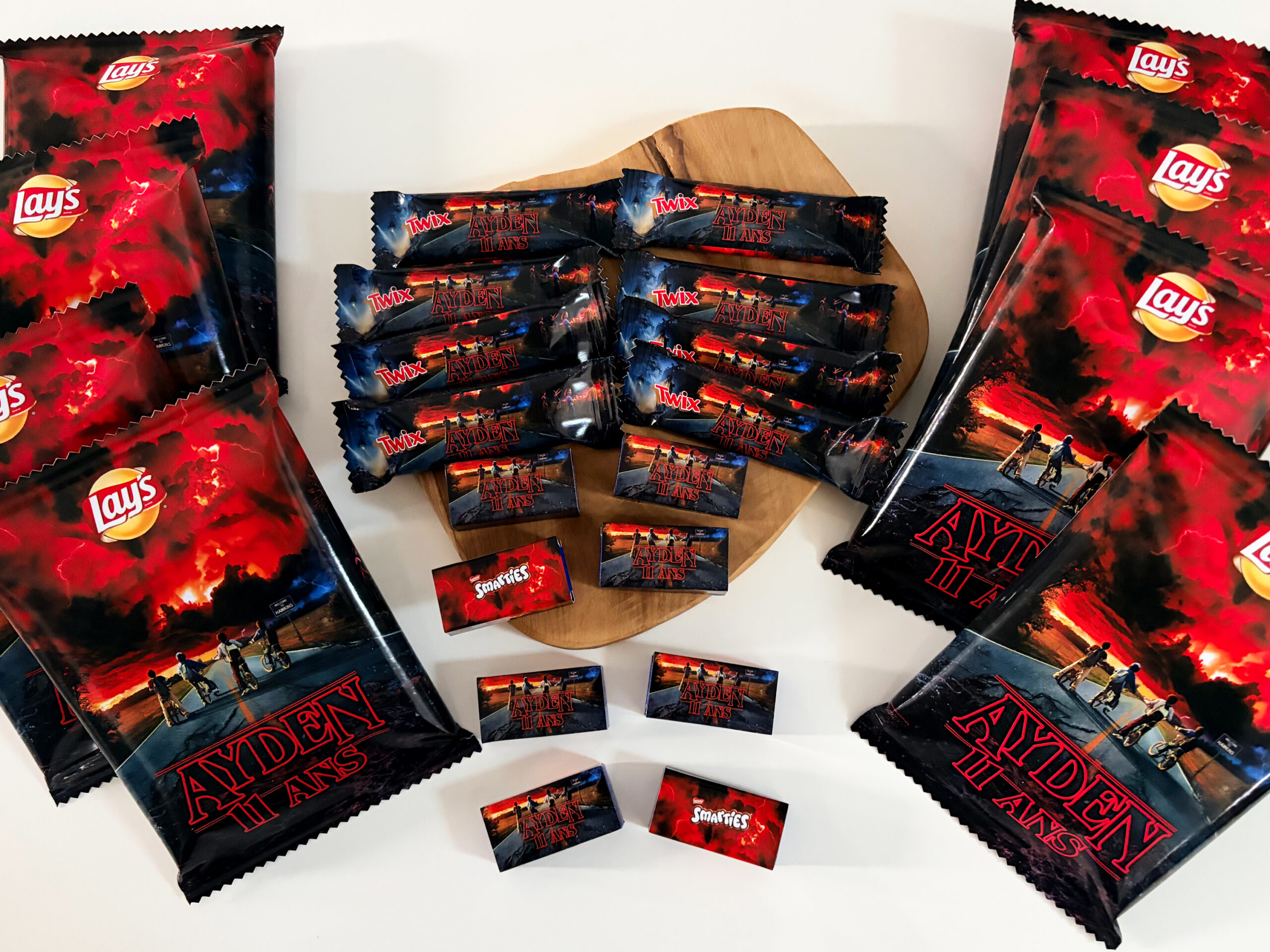 Confiserie - Thème Stranger Things