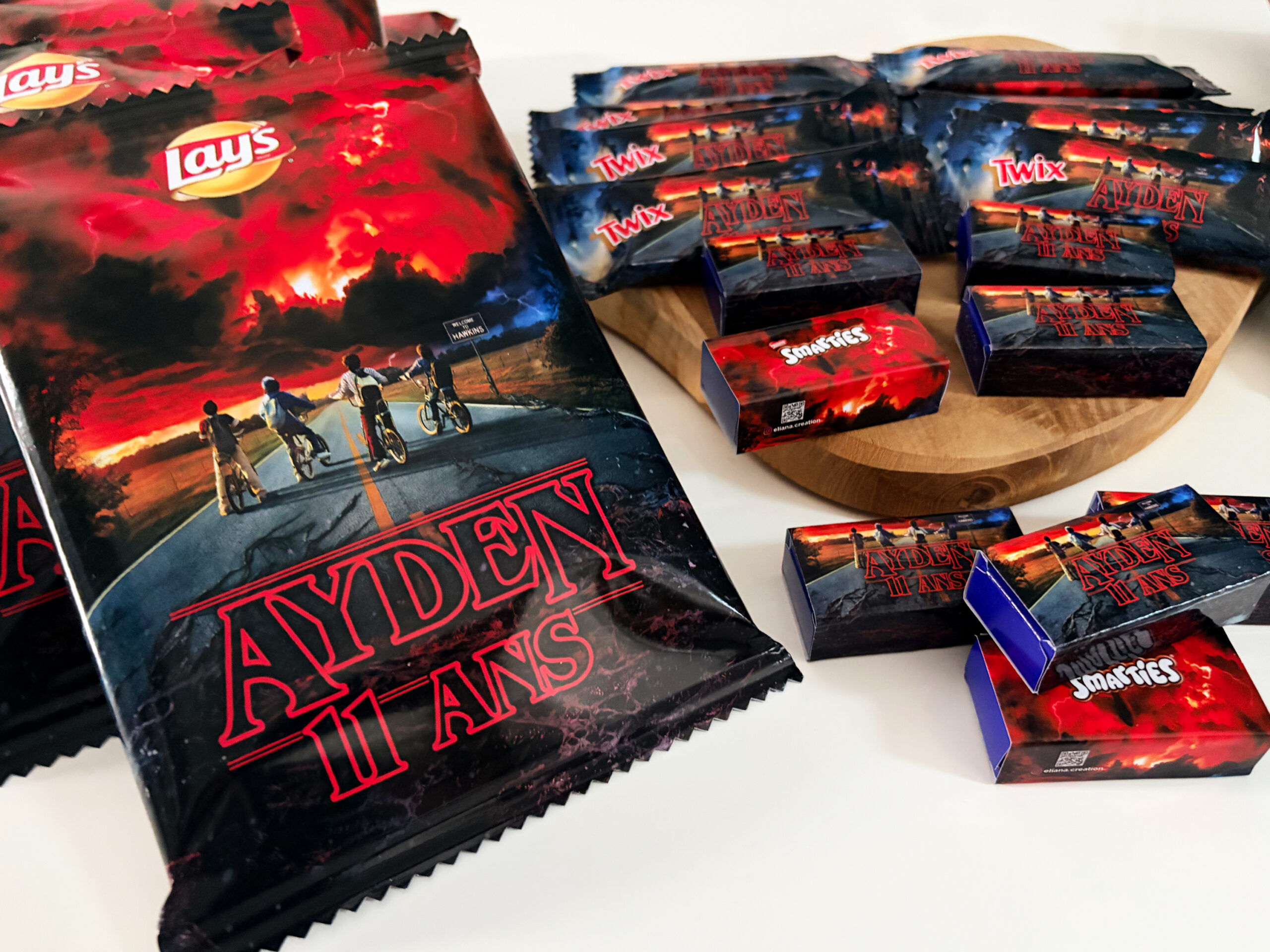 Confiserie - Thème Stranger Things