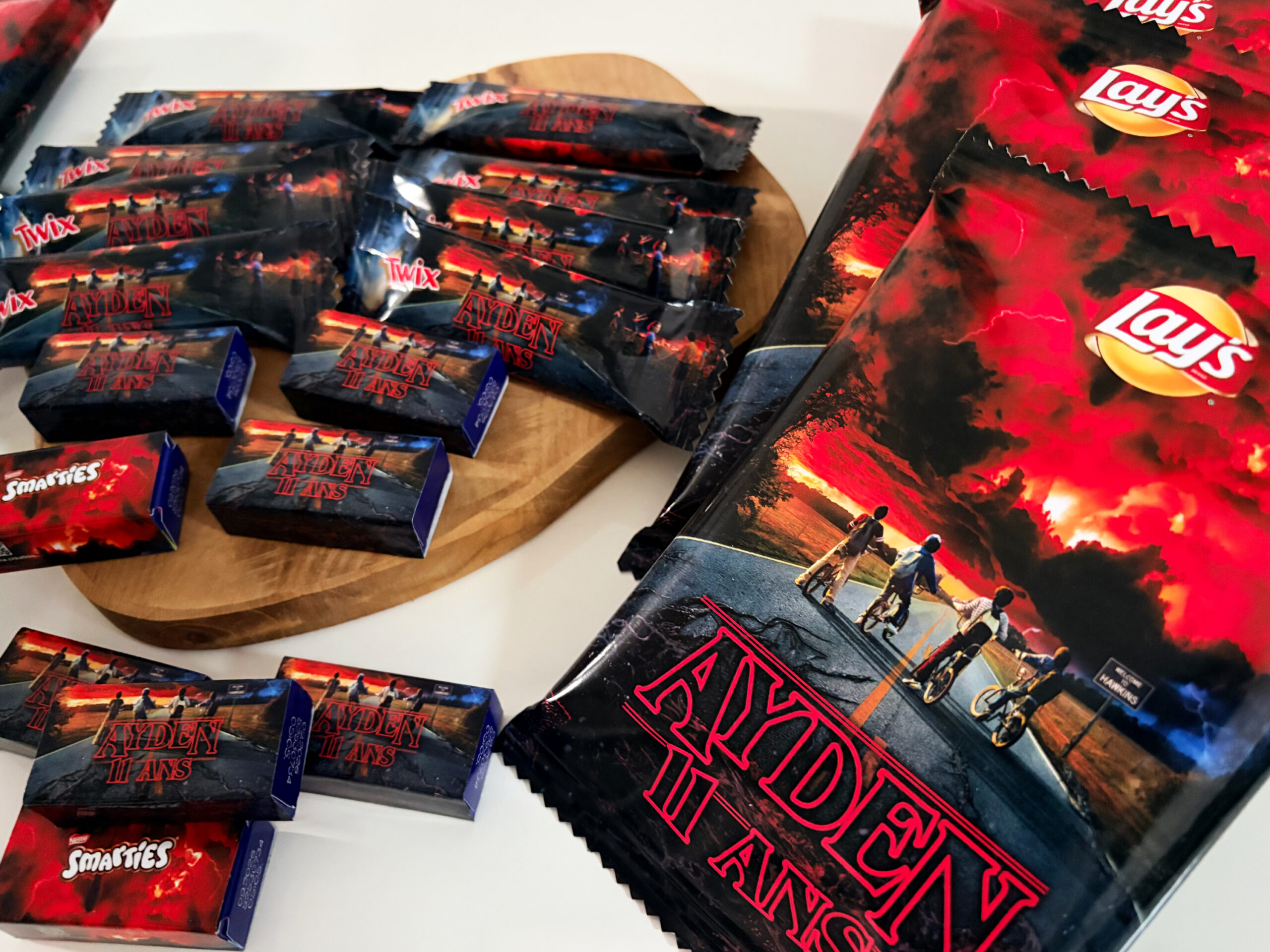 Confiserie - Thème Stranger Things