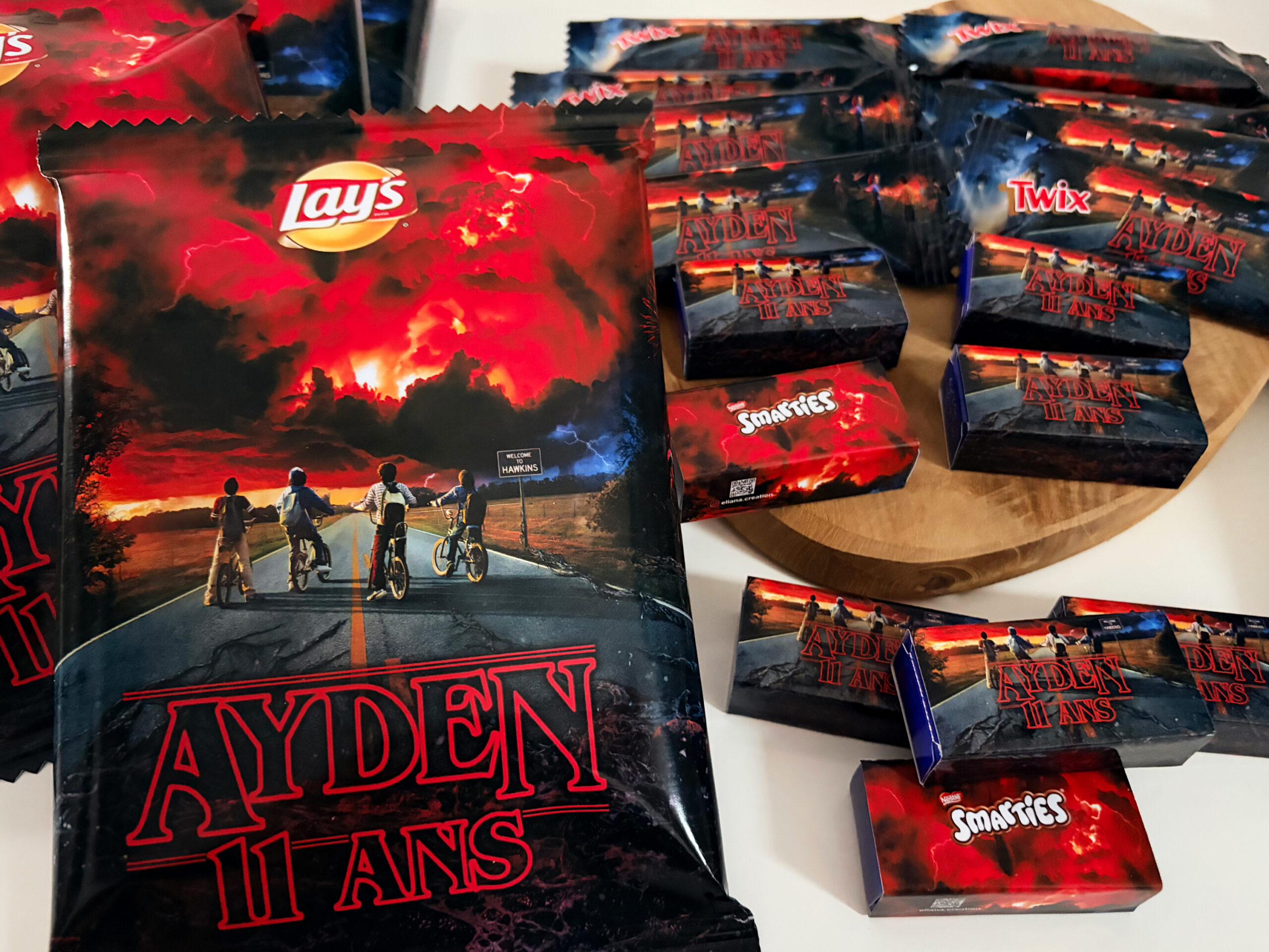 Confiserie - Thème Stranger Things