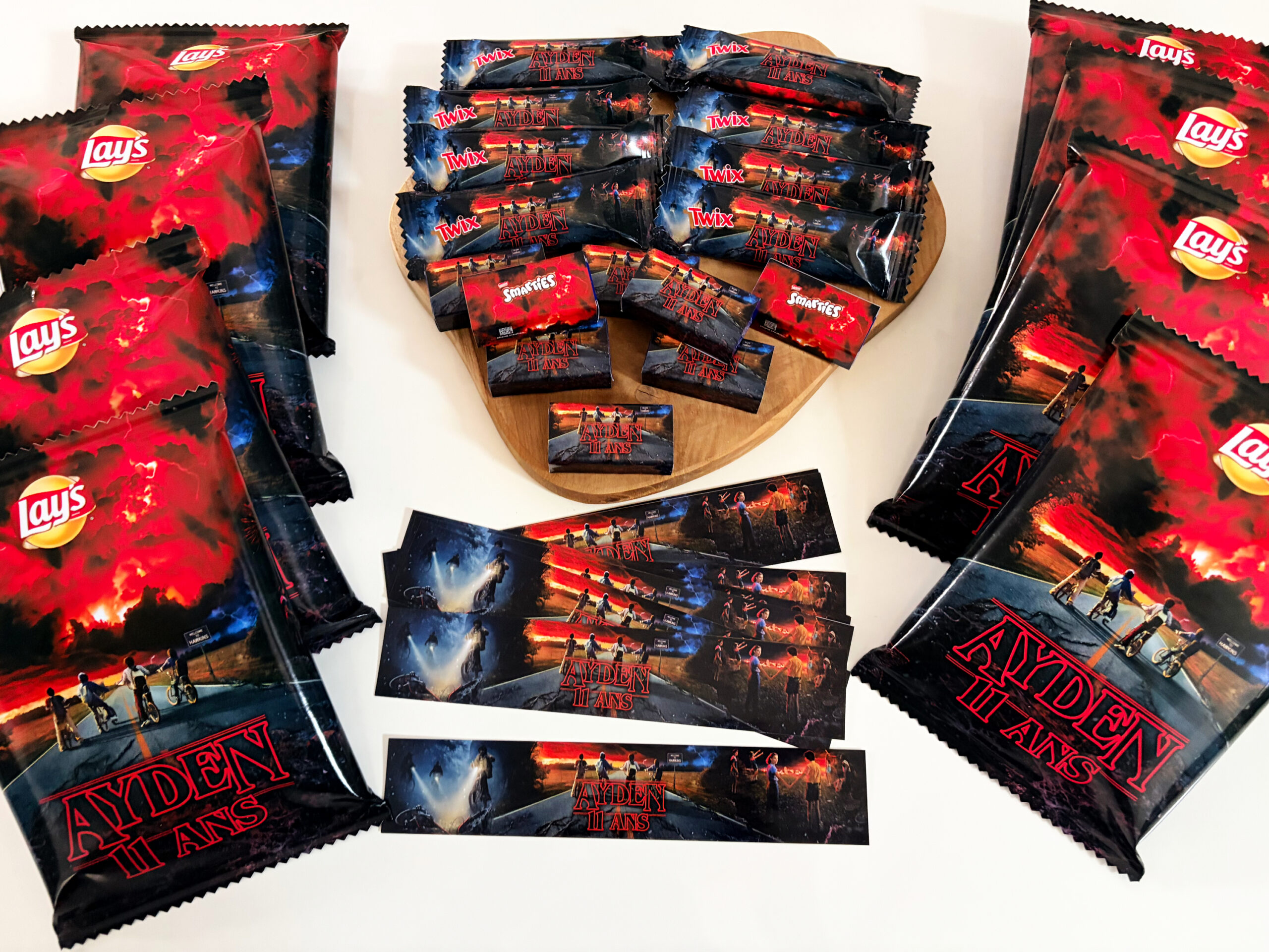 Confiserie - Thème Stranger Things