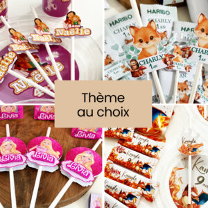 Paille personnalisée