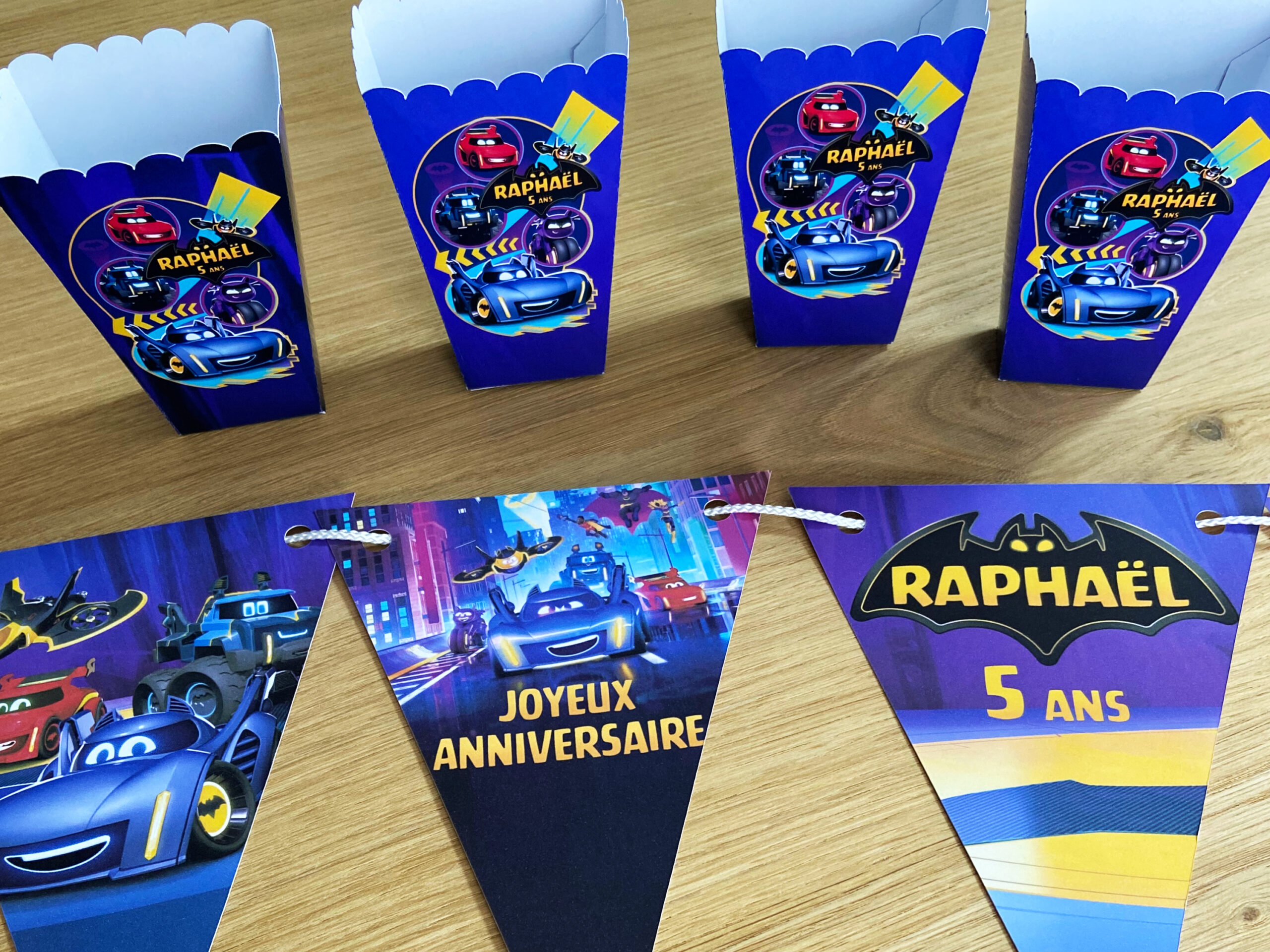 Confiseries personnalisées - Thème Batwheels – Image 7