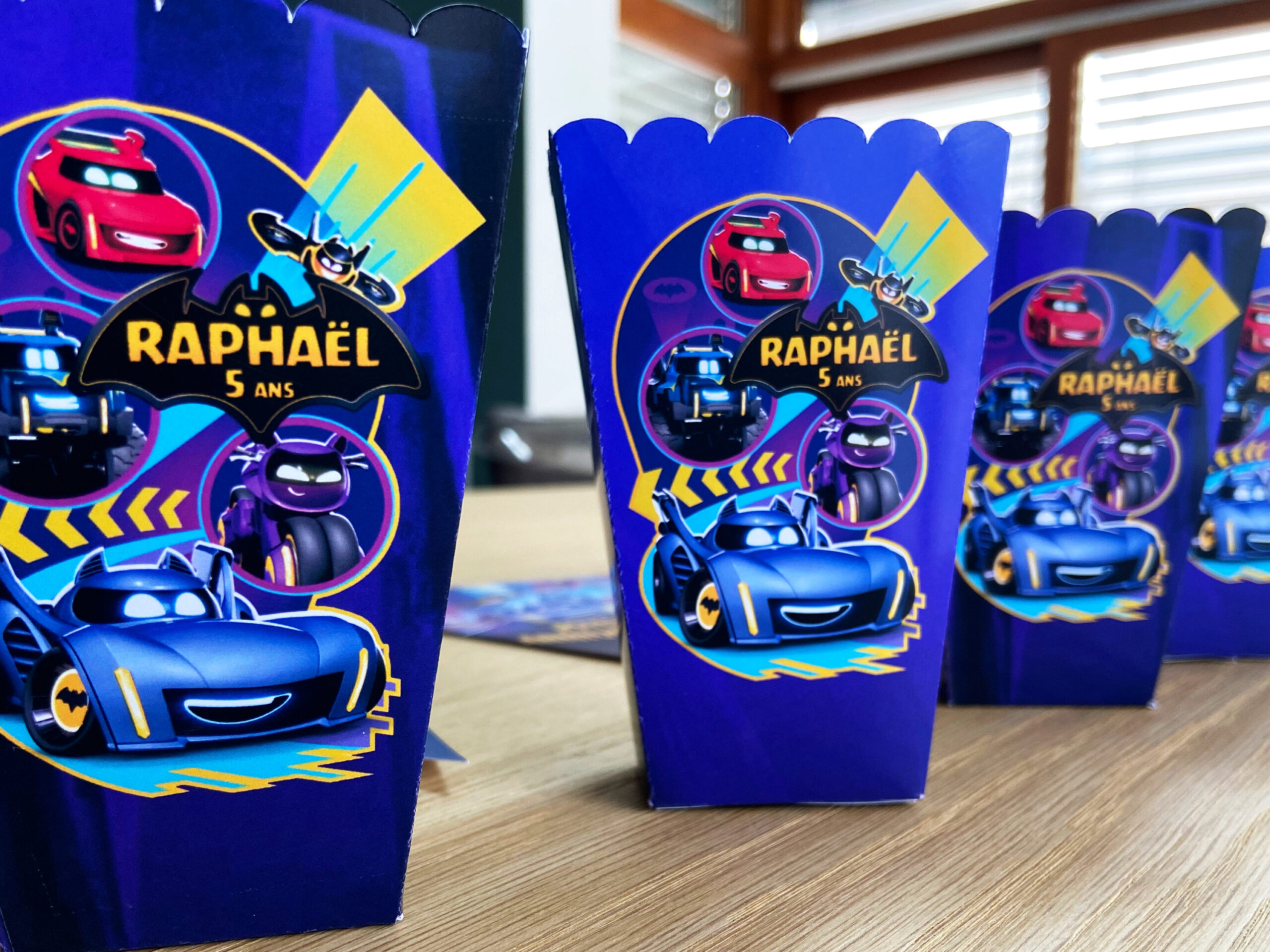 confiseries personnalisées - Thème Batwheels