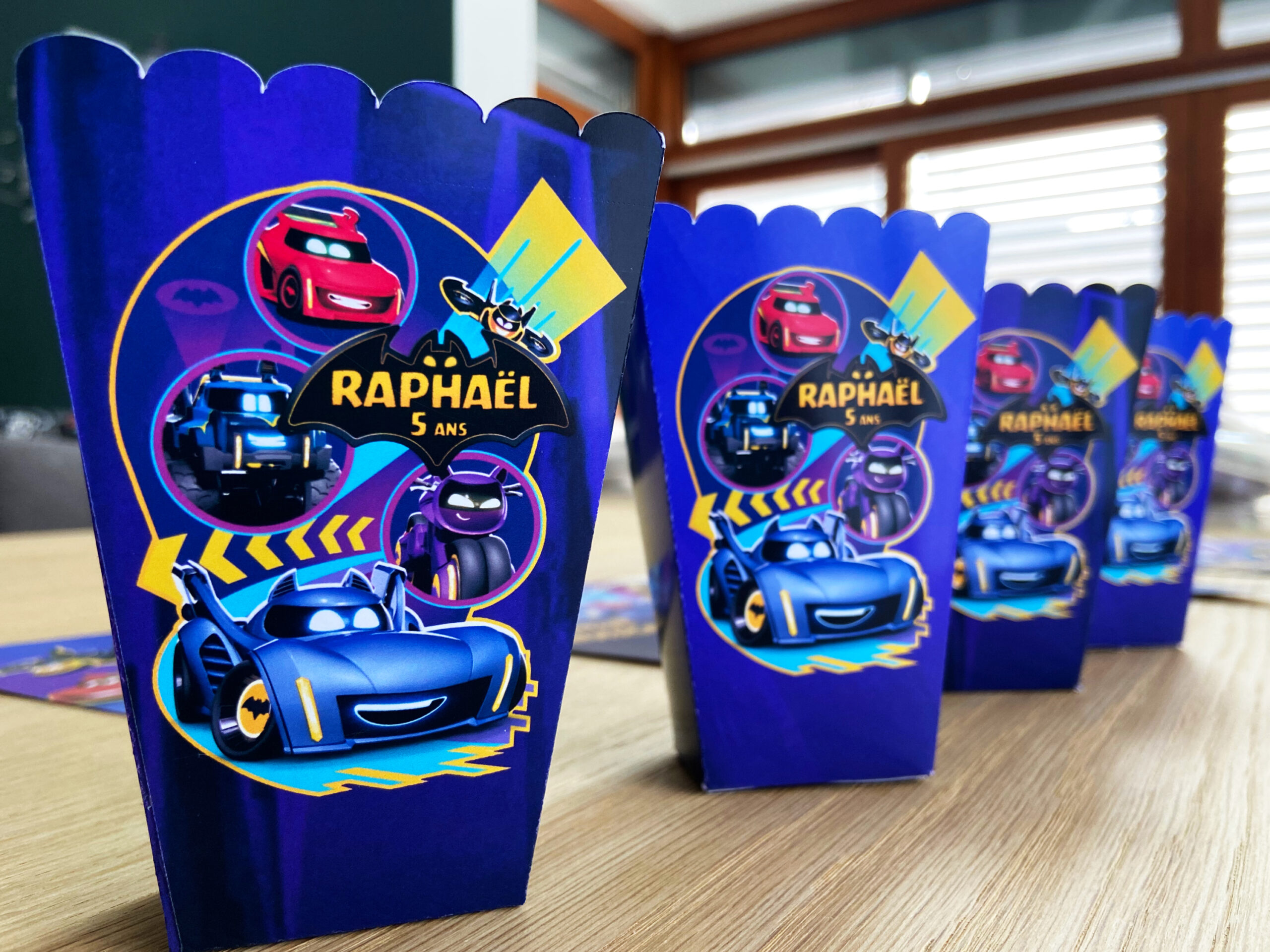 confiseries personnalisées - Thème Batwheels