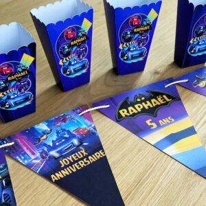 confiseries personnalisées - Thème Batwheels