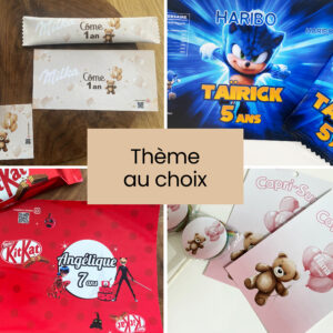 étiquettes personnalisées