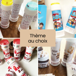 Tube à Bulles personnalisé